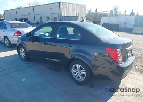 2014 Chevrolet Sonic Lt Auto from USA, damaged, VIN 1G1JC5SH5E4205320